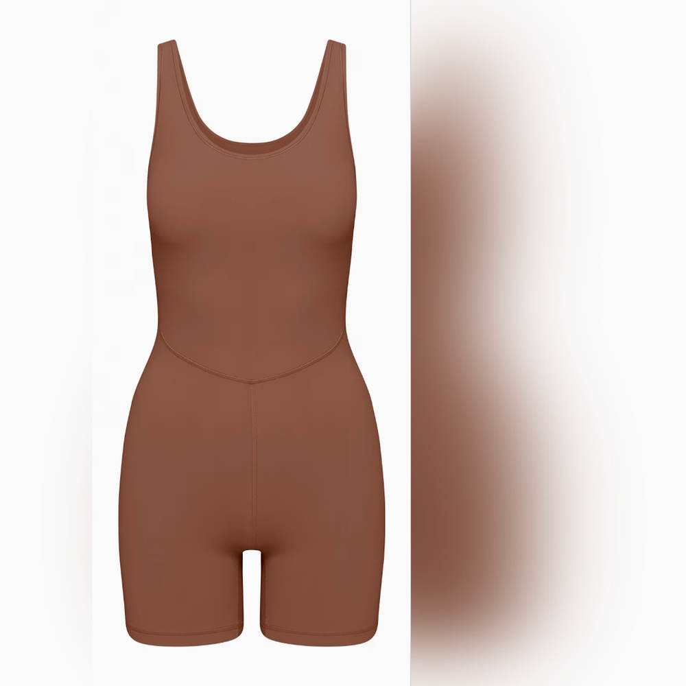 TnaBUTTER™ Sway Romper with back cutout - Cognac -Med